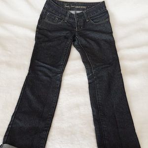 Guess dark blue skinny jeans